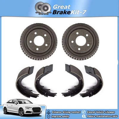 Zapatas de freno de tambor delanteras para Chevrolet Fleetline Stileline Deluxe 1951 1952 3,5 L Foto 1 de 4