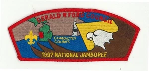 1997 USA BOY SCOUTS OF AMERICA - National Jamboree GERALD R. FORD COUNCIL JSP - Picture 1 of 2