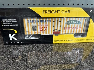 K-Line K762-5203 O Gauge Heinz 57 Wood-Sided Reefer Car - Limited Edition New - Picture 1 of 6