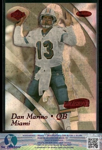 1999 Collector's Edge Masters #103 Dan Marino HoloSilver SN Miami Dolphins 6.2A - Picture 1 of 2