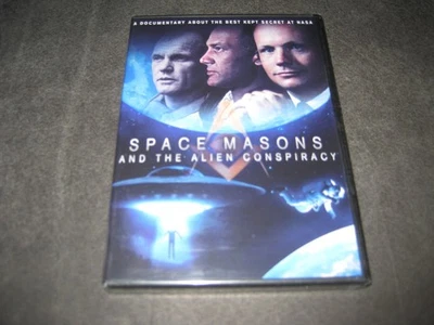 SPACE MASONS AND THE ALIEN CONSPIRACY (DVD 2023) BRAND NEW - WS - DOCUMENTARY - Image 1 of 4