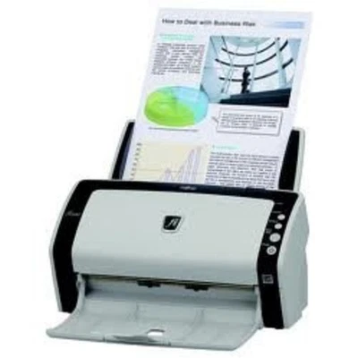 Fujitsu fi-6125 High-Speed Duplex Document Scanner, 50-Sheet ADF, 600 dpi, USB 2 - Image 1 of 3