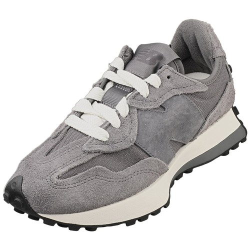 New Balance 327 Scarpe da Ginnastica Unisex Moda in Grigio Scuro 4.5 UK