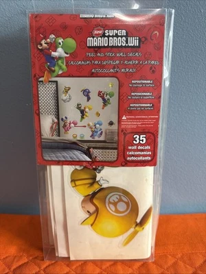 Super Mario Bros. Wii Peel and Stick Wall Decals Self -Adhesive Peel and Stick - Image 1 of 4