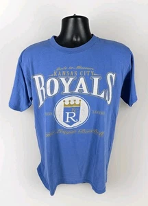 Vintage KC Royals Anvil Short Sleeve T-Shirt Large - Picture 1 of 6
