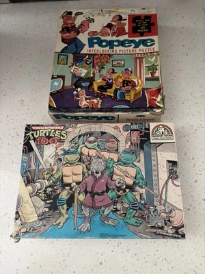 Rompecabezas Mirage Studios Rose Art 1987 100 piezas Teenage Mutant Ninja Turtles *LEER Foto 1 de 4