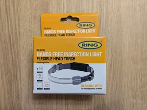 Ring Flexible LED Wiederaufladbare Stirnlampe Inspektionslampe Licht RIL0115 - Bild 1 von 11