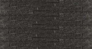 Wandverblender Moon schwarz Innen und Außen Wandfliesen Fliese 40x10cm - Bild 1 von 3