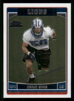 2006 Topps Chrome #191 Ernie Sims RC - Image 1 of 2