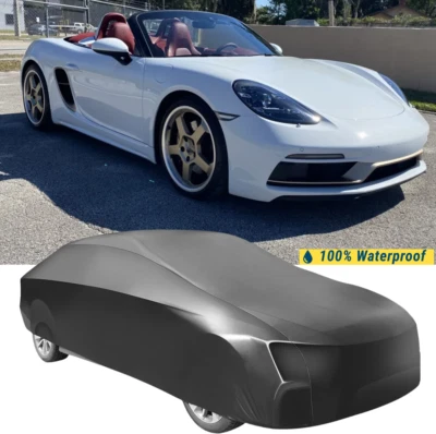 Car Cover All-Weather 100% Waterproof For 1997-2023 Porsche Boxster Custom Foto 1 de 4