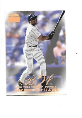 Bernie Williams 1999 Skybox Premium  Baseball Card #95 NY Yankees - Image 1 of 2