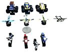 11 VTG Galoob Micro Machines 4 X4 Monster Trucks, Planes & Motorcycles