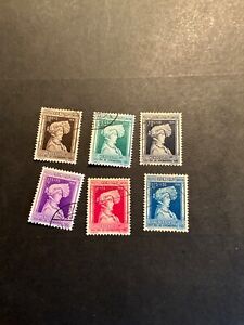 Stamp Luxembourg Scott #B73-8 used