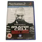 Tom Clancy's Splinter Cell: Double Agent PlayStation 2 PS2 Game PAL Inc. Manual