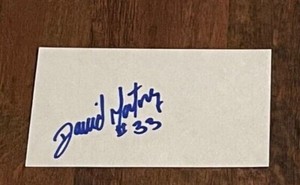 Mostly 2000s Debut Signed Index 3x5 Autograph (you pick from list) Tough on IC