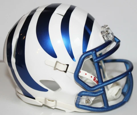 2016 Memphis Tigers Custom Riddell Mini Helmet vs Navy Cover