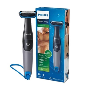 PHILIPS Bg1025/15 Showerproof Battery Powered Body Groomer For Men - Picture 1 of 12