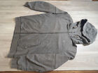 G Star Raw Sweater Zipped hooded Jumper Size M grey brown