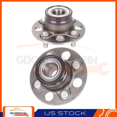 Juego (2) Conjunto de cojinete de cubo de rueda trasera para Honda Fit 2010-14 Insight 2007-2014 Foto 1 de 4