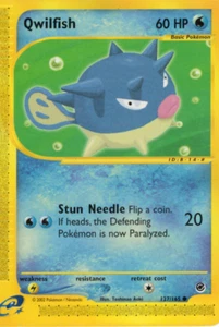 Qwilfish 127/165 Expedición Base Set Regular - Imagen 1 de 2