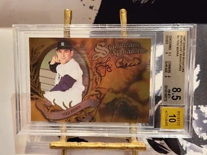 1997 Donruss Significant Signatures Yogi Berra BGS 8.5 Auto 10 #1512/2000! - Picture 1 of 10