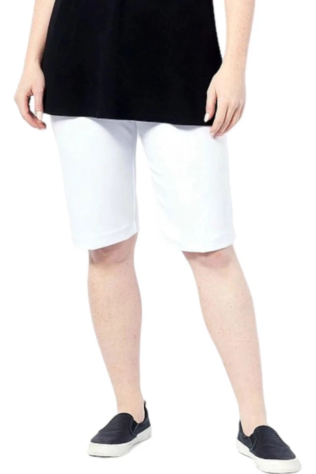 Pantalones cortos para caminar GRAVER Susan Graver LK Fusion blancos Foto 1 de 1