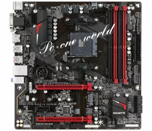 Gigabyte GA-AB350M-GAMING 3 DDR4 DIMM AMD B350 Sockel AM4 Mainboard Micro ATX - Bild 1 von 4