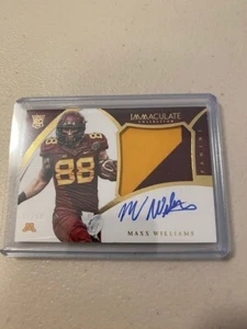 Parche de novato Immaculate Collegiate Premium 2015/99 Maxx Williams RPA automático radiocontrol - Imagen 1 de 2