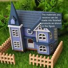 DIY Assemble Miniature Handicraft Building Wooden Dolls Miniature House  Gift