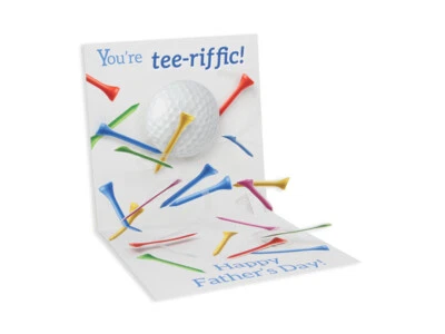 Up With Paper 3D Treasures POP-UP GREETING CARD, Tee-riffic! (FATHER'S DAY) - Image 1 of 2