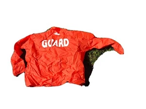 2 Vintage MDC Massachusetts Life Guard Highway Work Orange Windbreaker XXL - Picture 1 of 8