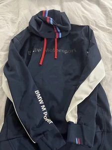 BMW Motorsports Official Pullover Hoodie Herren Gr. Medium M Farbe Power Blue - Bild 1 von 17