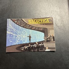11b Battlestar Galactica 1996 Dart #26 View From The Bridge