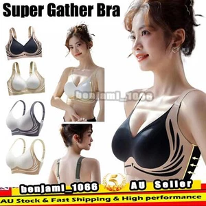 Super Gather Bra Wireless Push-Up Bra, Lifting Anti-Sagging Wireless Push-Up Bra - Picture 1 of 16