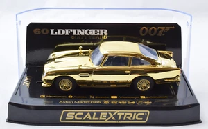 Scalextric James Bond Goldfinger Aston Martin DBS W/ Lights 1/32 Slot Car C4550A - Picture 1 of 3