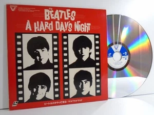 THE BEATLES A HARD DAYS NIGHT JAPAN FIRST PRESS LASERDISC VESTRON VIDEO G88F5302 - Picture 1 of 6