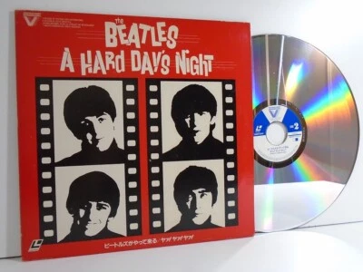 THE BEATLES A HARD DAYS NIGHT JAPAN FIRST PRESS LASERDISC VESTRON VIDEO G88F5302 - Image 1 of 4