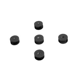 Flat Rubber Washers 1/8" I.D, 1/2 O.D, 1/4" thick, 5-Piece; UW 35 - Imagen 1 de 1