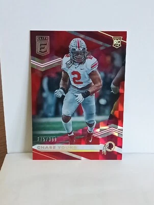 2020 Panini Donruss Elite - Rookies Red #105 Chase Young /399 (RC) - Image 1 of 2