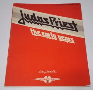 Judas Priest the Early Years Guitar Tab SongBook Chords Lyrics Music Book ©1983 - Picture 1 of 21