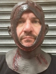Bloody Hood vs Jason Mask Latex Friday Horror Part VII Voorhees Costume Masks - Picture 1 of 8