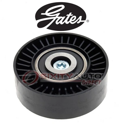 Gates Lower Drive Belt Idler Pulley for 2010 BMW 335i xDrive 3.0L L6 - ed Foto 1 de 4