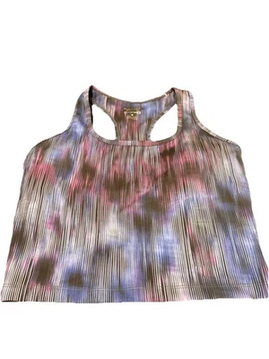 Sujetador deportivo corto sin mangas Calvin Klein Performance azul marino M Foto 1 de 3