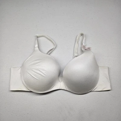 Sutiã Ambrielle Feminino 38B Branco Super Macio Mergulho Camiseta Underwired - Imagem 1 de 4