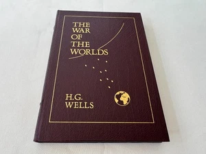 Easton Press WAR OF THE WORLDS H. G. Wells LEATHER 1964 1ST Science Fiction OOP! - Imagen 1 de 13