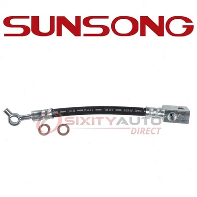 Sunsong Front Left Outer Brake Hydraulic Hose for 2015 Infiniti Q40 - Hoses nt - Изображение 1 из 4