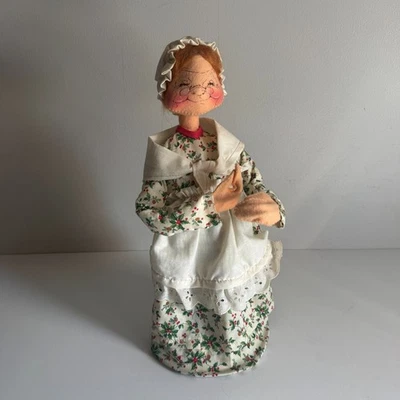 Martha Cratchet Dickens Christmas Carol 1983 15" muñeca Annalee vintage 8300 Foto 1 de 4