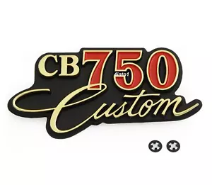Side Cover Emblem - 87127-425-730 - Honda CB750C Custom - 1980-1982 Panel Badge - Picture 1 of 1
