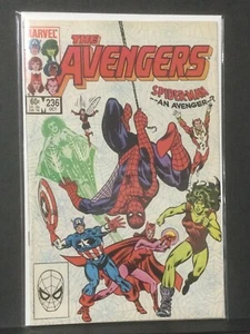Avengers - #236 - Spider-Man Tries Out - Marvel - Direct - 1983 - VF/NM - Picture 1 of 1