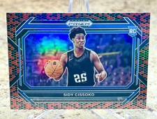 Sidy Cissoko - 2023 Draft Picks Variations Horizontal Venom Prizm RC #40 - Spurs
